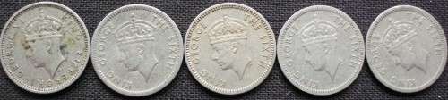 Coin - Southern Rhodesia - 3D x 5 - C