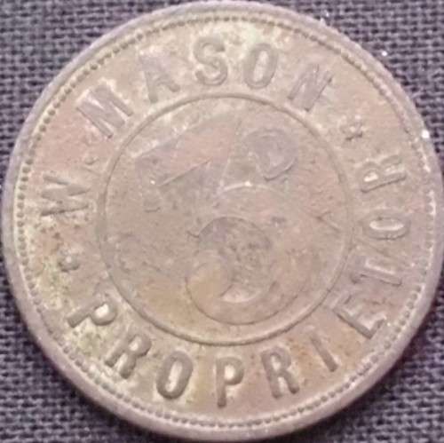 Token - Advertising - UK - Antique - 22mm