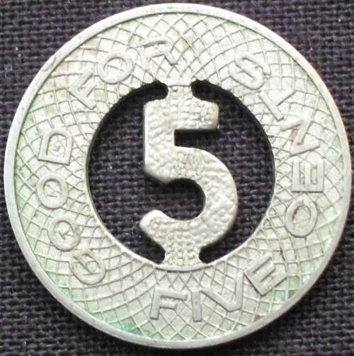Token Shanghai - Transit - Bus - 1926 - 5 c