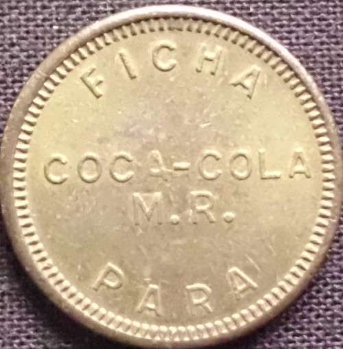 Token - Coca-Cola - Mexico - Vintage - B