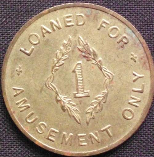 Token - Amusement - No Cash Value - 30mm - Samson
