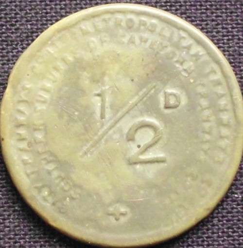 Token - Cape Town City Tramways - Vintage