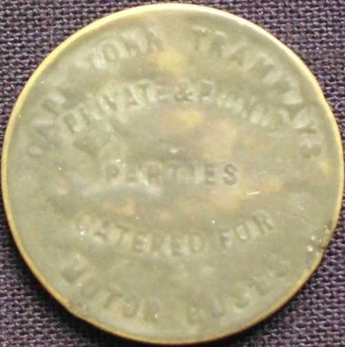 Token - Cape Town City Tramways - Vintage