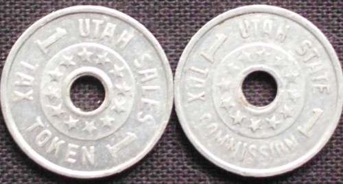 Token x 2 - Utah - Sales Tax - 16mm