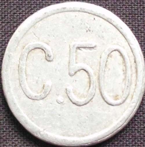 Token - Italy - Taranto - 50 Centimes