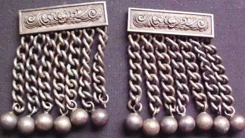 Masonic Apron Chain Tassles x 2 - Vintage