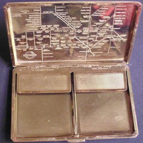 Cigarette Case - London Underground - Vintage