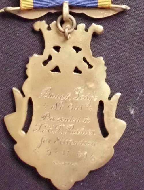 Medal - RAOB/Masonic - Attendance - 1965