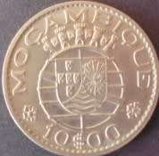 Coin - Mocambique 10 Esc 1970 unc
