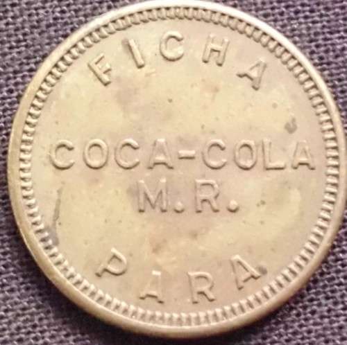 Token - Coca-Cola - Mexico - Vintage - D