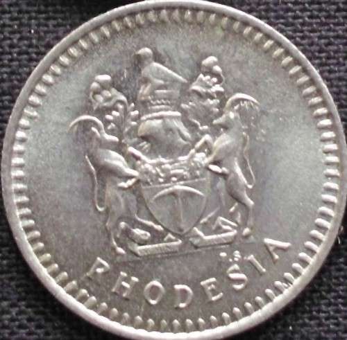 Coin - Rhodesia - 5 cents - 1976 - UNC