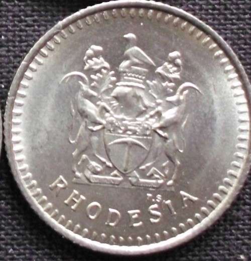Coin - Rhodesia - 5 cents - 1977 - UNC