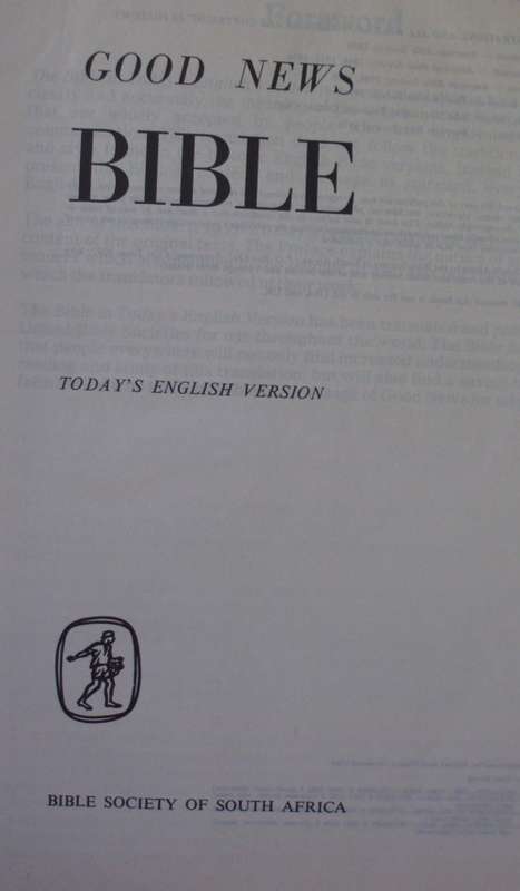 Bible - Good News Bible - 1978 - Excellent