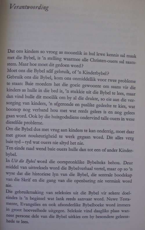 Bible/Book - Uit Die Bybel - 1964 - Art
