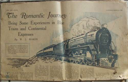 Newspaper Pieces x 3 - Vintage