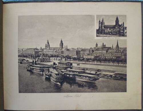 Prints x 12 - Der Rhein - Germany - Antique - Rare!