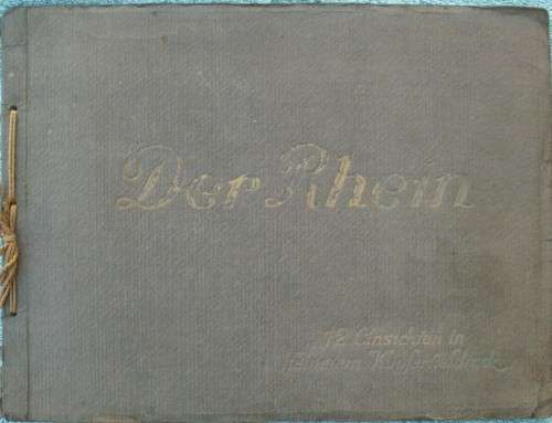 Prints x 12 - Der Rhein - Germany - Antique - Rare!