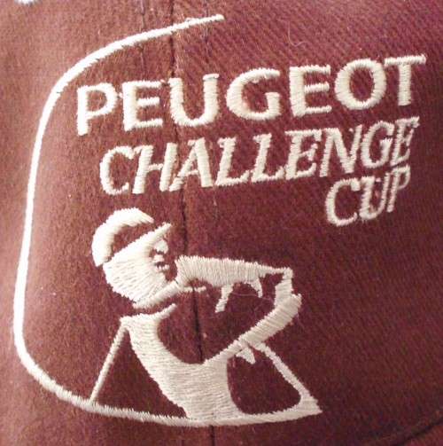 Cap - Golf - Peugeot Challenge Cup - Brown