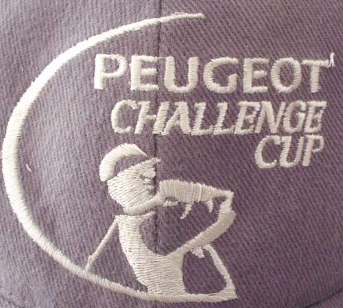 Cap - Golf - Peugeot Challenge Cup - Grey