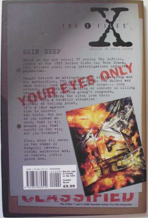 Comic/Graphic Novel - X-Files - Mint