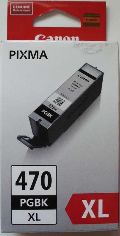Printer Ink - Canon - Pixma 470 - Black - Original