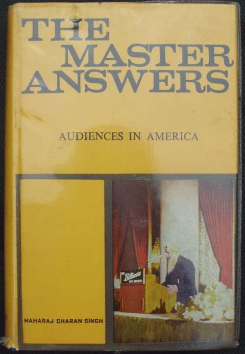 Bible/Religious Book - The Master Answers - Maharajah Singh - 1976