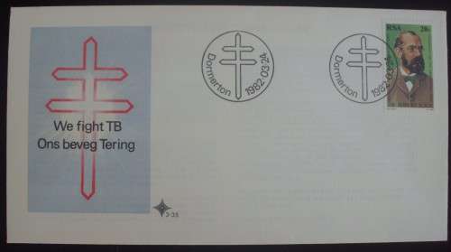 FDC - RSA - Dormerton - TB - 1982 rare