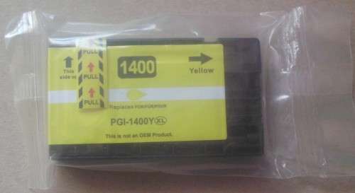 Printer Ink - Canon 1400 XL - Yellow - Replacement