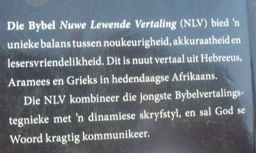 Bible - Die Bybel - NLV - 2011