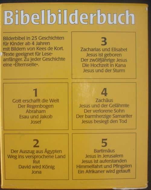 Bible - German Children`s Bible Set x 5