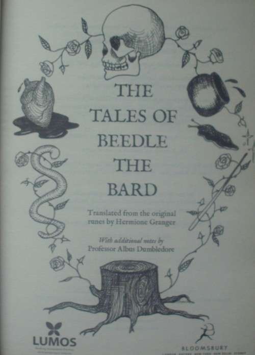 Book - The tales Of Beetle The Bard - J.K.Rowling - 2008