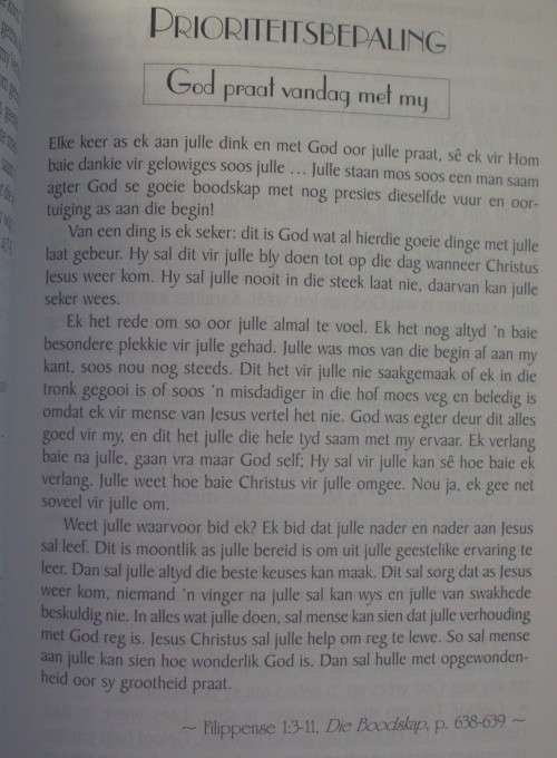 Bible/book - Lessenaar Oordenkings - Vir Besige mense - Solly Ozrovech - 2001