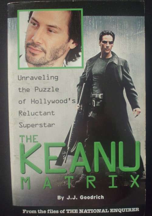 Book - Keanu Reeves - Matrix - 2003 - Scarce