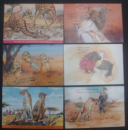 Postcards - New Zealand x 6 - Unused
