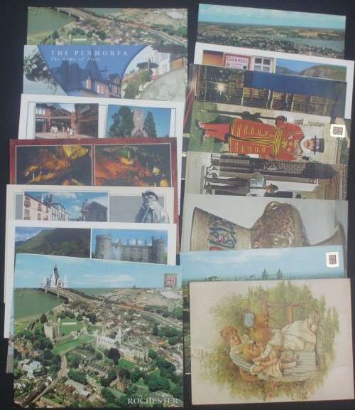 Postcards - UK x 15 - Unused