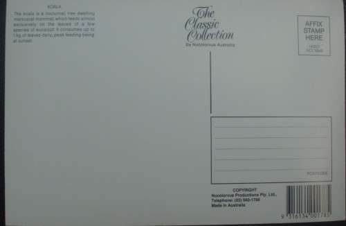 Postcards - Australia x 8 - Unused