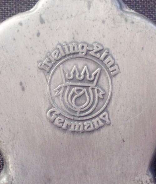 Spoons x 3 - Germany - Frieling-Zinn  Pewter - 1979/80/81 - Excellent