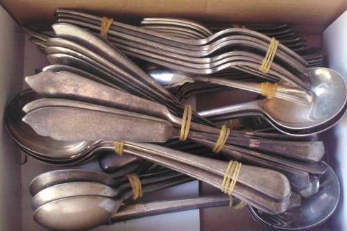 Cutlery - Various - 3kg -  Silverplated