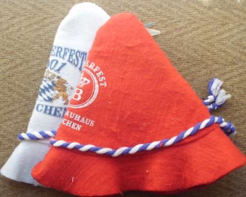 Hats x 2 - German Beer Festivals - Munchen - 2001