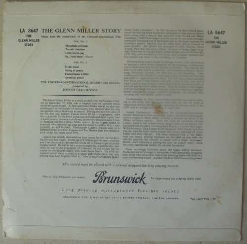 Vinyl LP - The Glen Miller Story