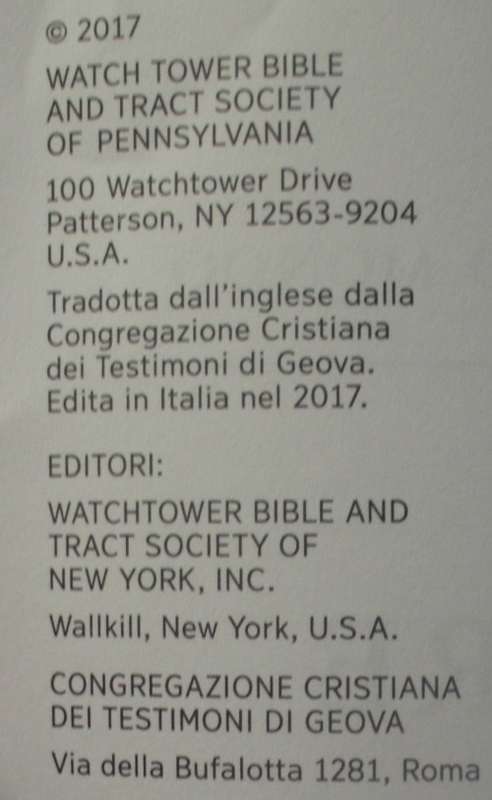 Bible - Sacred Scripture - Watchtower - Spanish - 2017 - Excellent