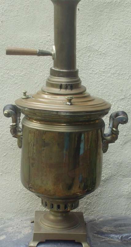 Antique Russian Semovar/Urn - 1879 - Brass - Tea/Coffee
