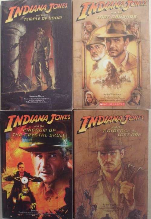 Book - Indiana Jones x 4 - SC
