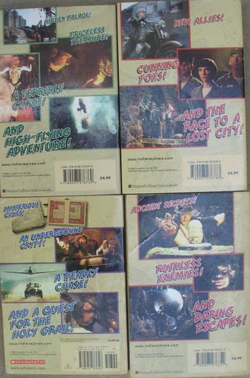 Book - Indiana Jones x 4 - SC