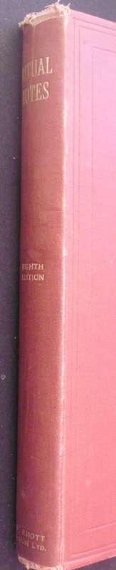 Bible/Book - Spiritual Notes - 1935
