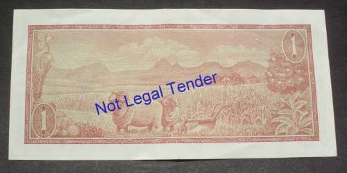 Banknote - R1 T.W.De Jongh 2nd issue EF