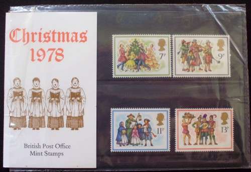 Stamp - UK - Christmas 1978 - Mint