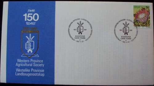 FDC - WP Agricultural Society - 1981 - B