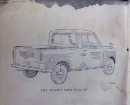 Owners Manual - Morris Mini Minor - Scarce
