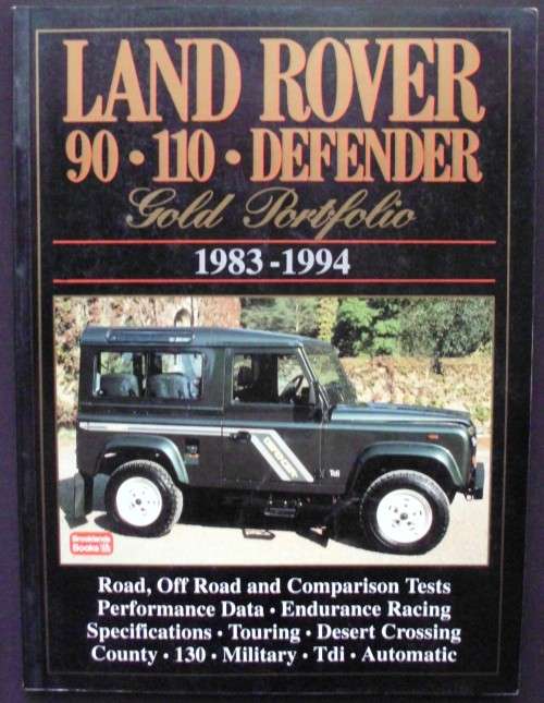 Workshop Manual - Landrover - 90/110 Defender - Gold Portfolio